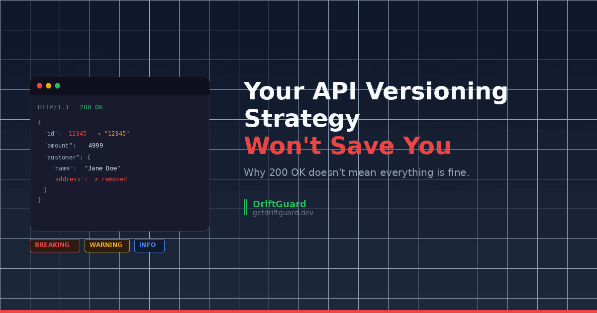 Your API Versioning Strategy Won't Save You